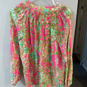 Lilly Pulitzer Elsa top in Southern Charm